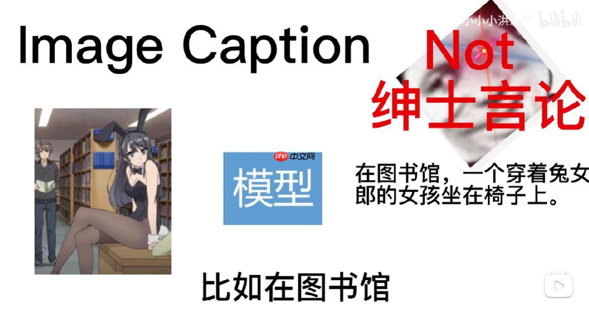 个人实现的反向文心（无需训练的AI看图说话，你不心动？） - php中文网