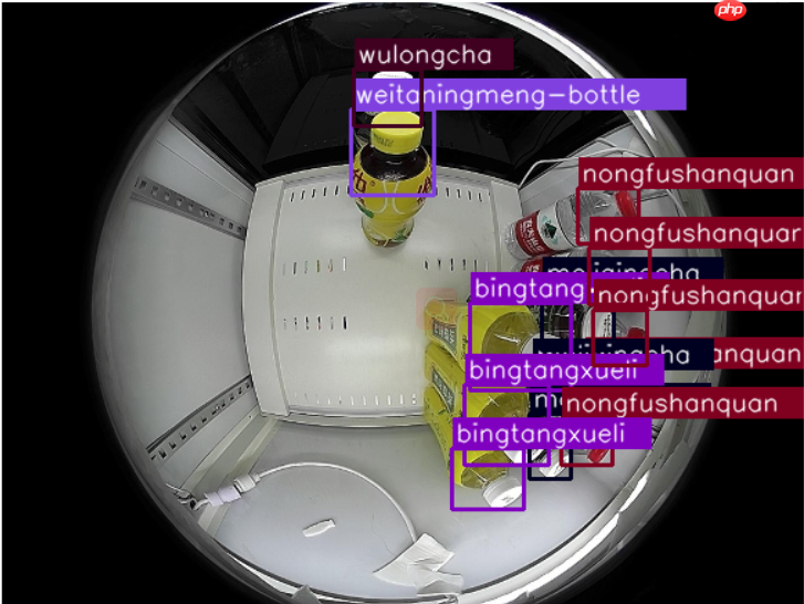 基于PaddleDetection的智能零售柜商品识别+部署 - php中文网