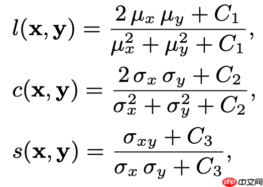 图像质量与相似度评估指标 SSIM 和 MS-SSIM 的 Paddle 实现 - php中文网