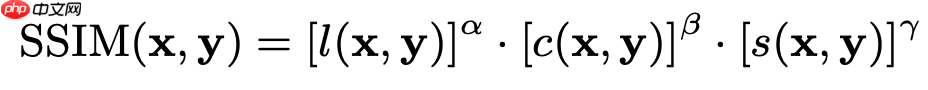 图像质量与相似度评估指标 SSIM 和 MS-SSIM 的 Paddle 实现 - php中文网