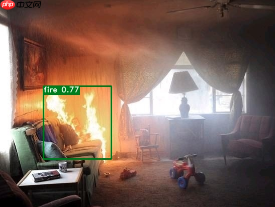 基于PP-YOLOv2的火灾/烟雾检测 - php中文网