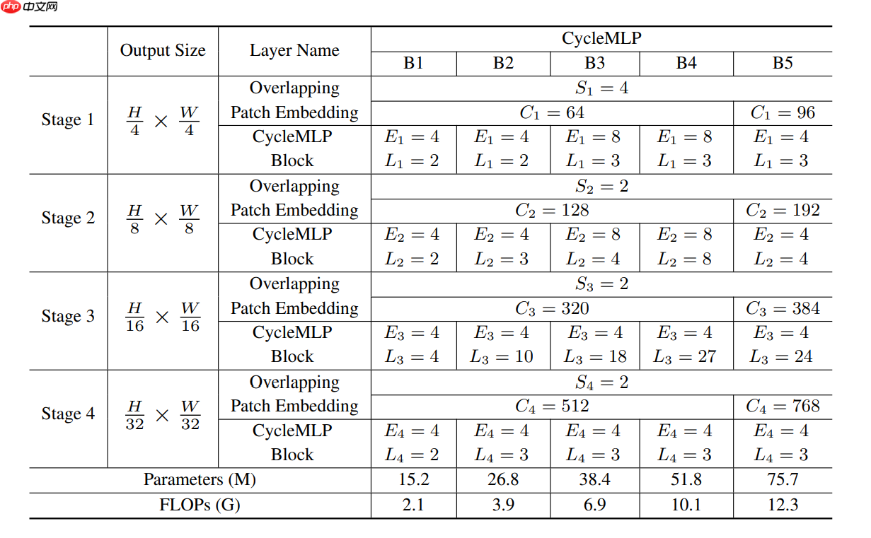 浅析并实现 CycleMLP，一种用于密集预测的类 MLP 模型 - php中文网