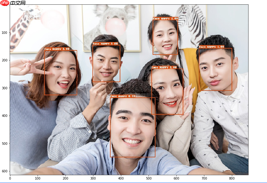 基于PaddleDetection的情绪识别 - php中文网