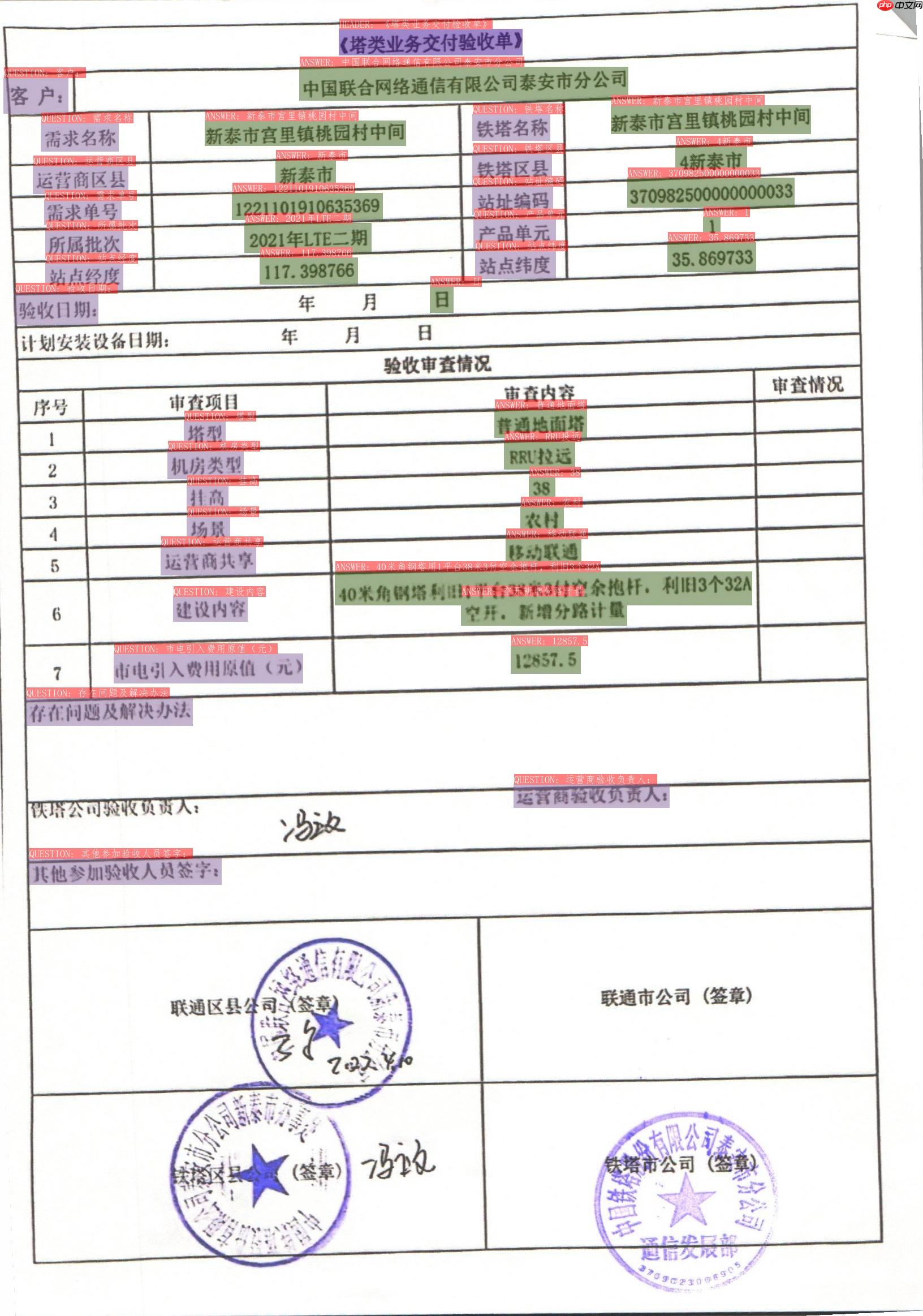 【AI达人特训营】多模态技术在工业场景中的应用实践:表单识别重命名 - php中文网