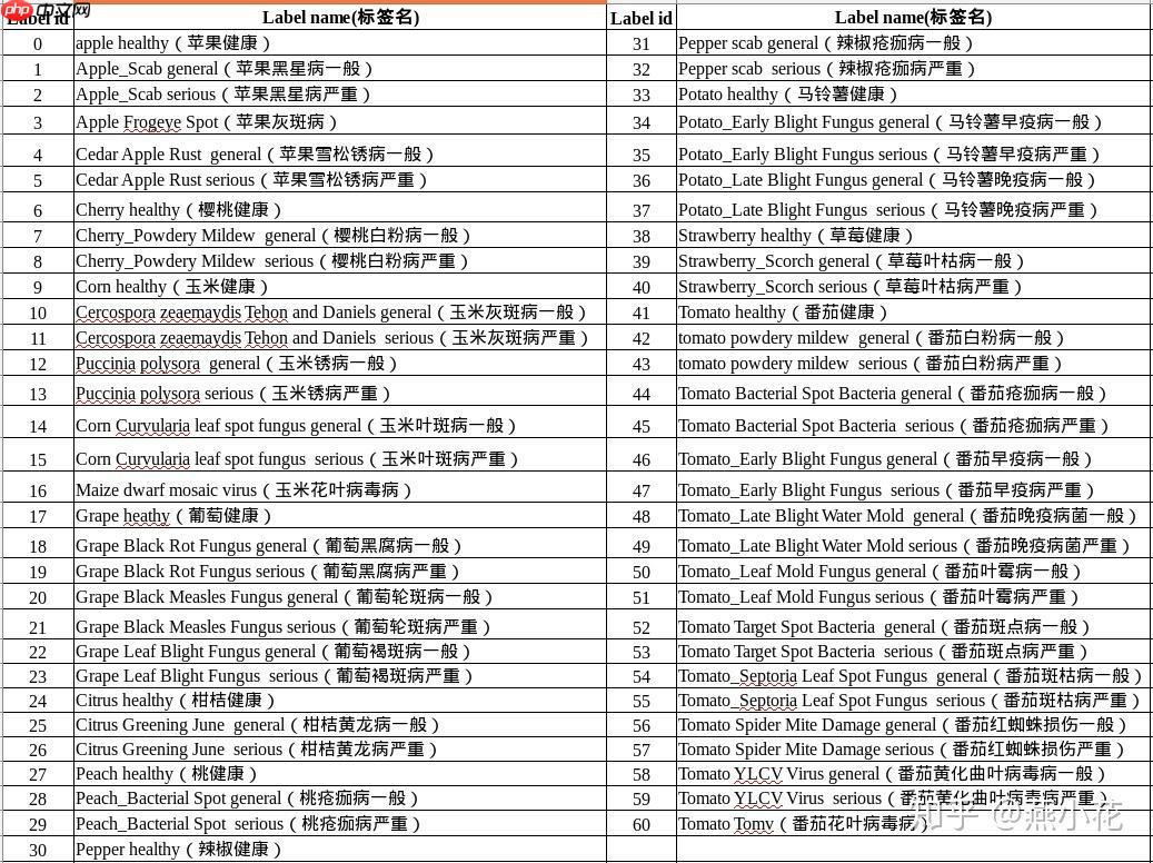 Coding-Party 基于飞桨的农作物智能识别系统 - php中文网