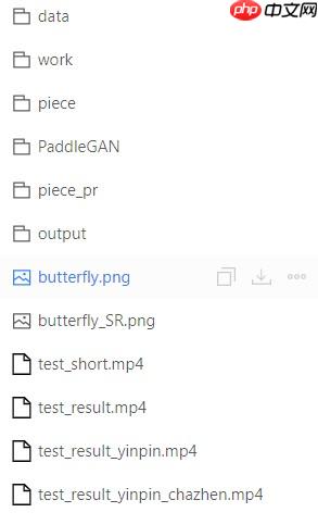 视频&图片 超分与动漫化+补帧 - php中文网