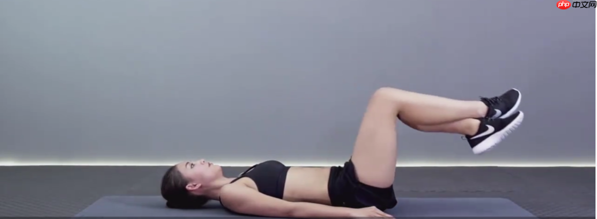 【全民动起来】反向卷腹AI计数器 - php中文网