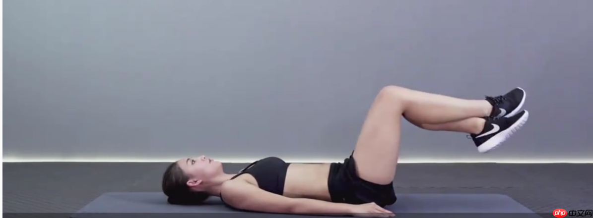 【全民动起来】反向卷腹AI计数器 - php中文网