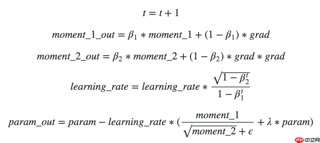 一文搞懂Paddle2.0中的优化器 - php中文网