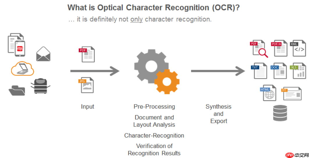 金融图表OCR检测与文本识别 - php中文网