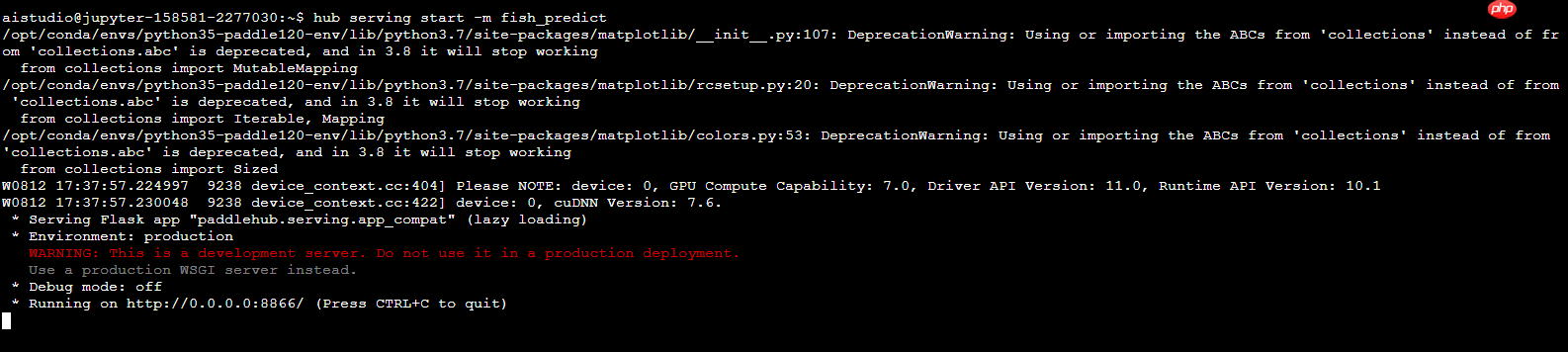 『AI达人创造营』基于PaddleHub实现常见鱼类分类及微信小程序部署 - php中文网