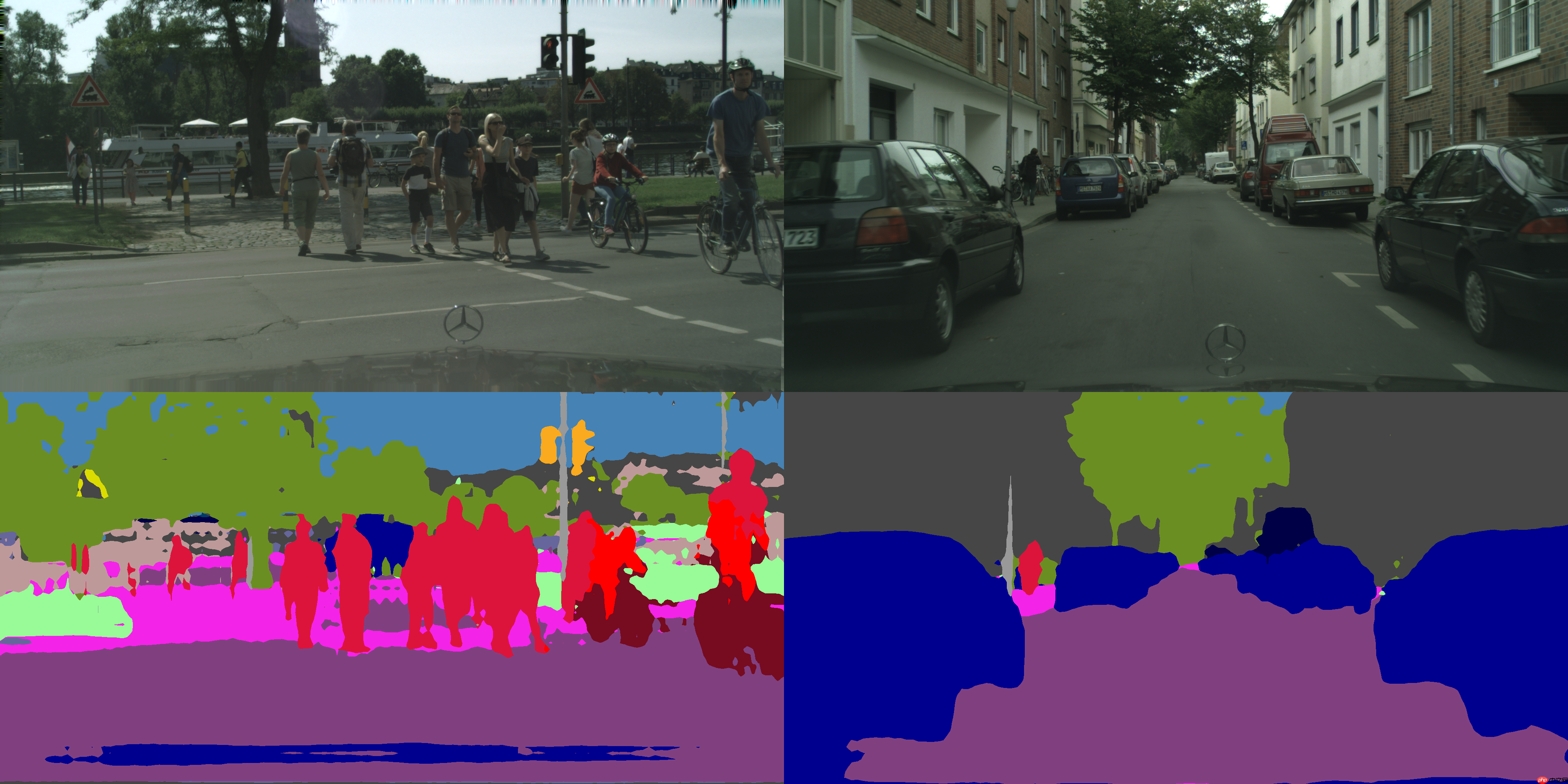 AdaptSegNet：学习调整结构化输出空间进行语义分割 - php中文网