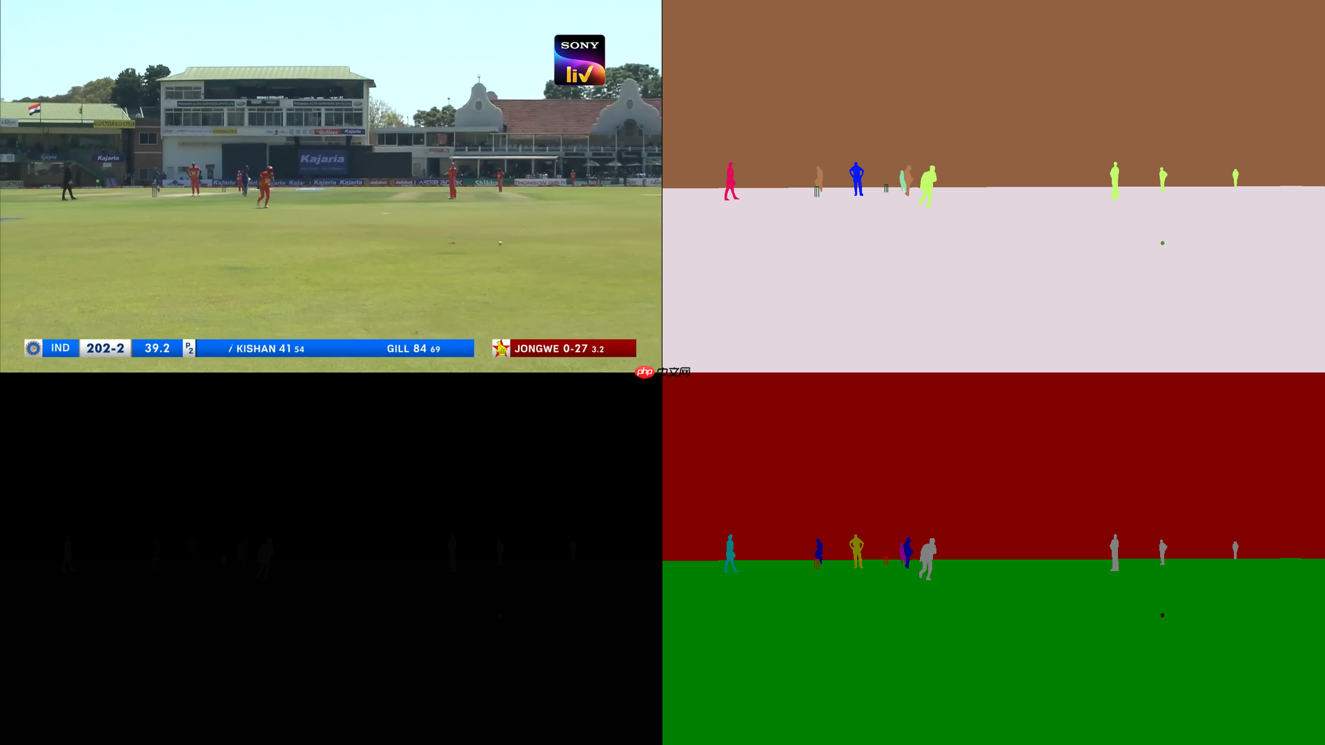 [AI达人特训营]印度vs津巴布韦！板球比赛语义分割 - php中文网