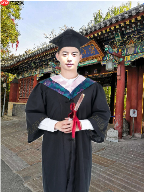 毕业季--DIY毕业照 - php中文网