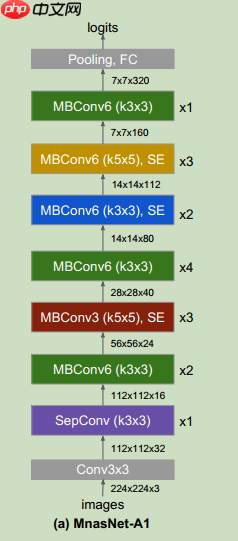 【论文复现】 MnasNet复现以及一些感想 - php中文网