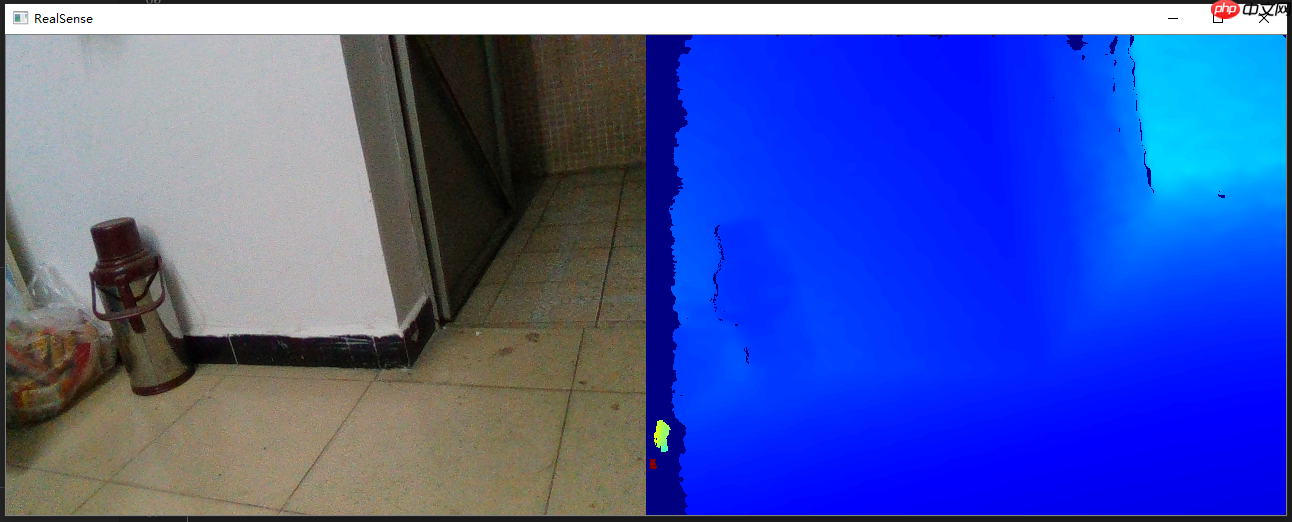 RealSense:简单实现对特定目标的深度测量 - php中文网