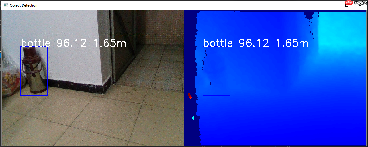RealSense:简单实现对特定目标的深度测量 - php中文网