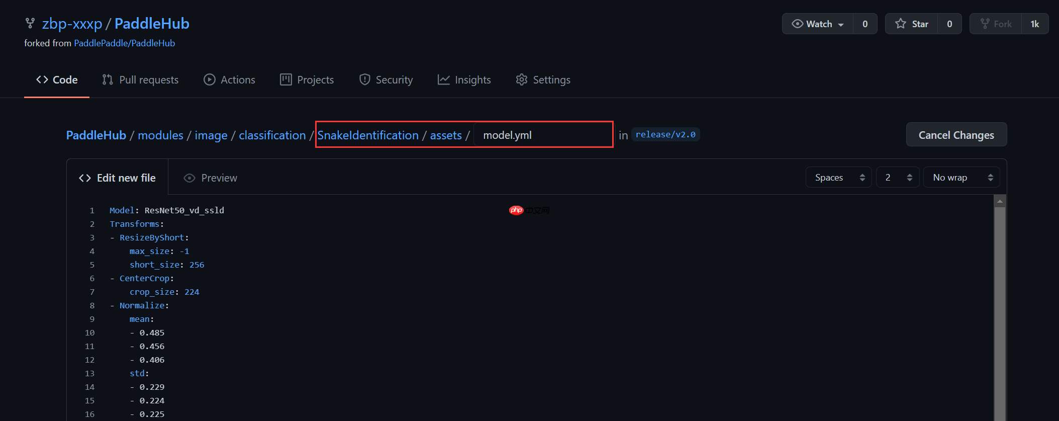 【PaddleHub模型贡献】一行代码实现蛇种识别 - php中文网