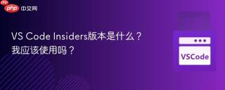 VS Code Insiders版本是什么？我应该使用吗？