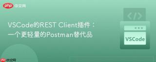 VSCode的REST Client插件：一个更轻量的Postman替代品