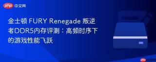 金士顿 FURY Renegade 叛逆者DDR5内存评测：高频时序下的游戏性能飞跃