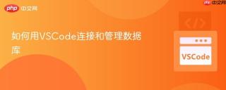 如何用VSCode连接和管理数据库
