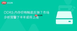 DDR5 内存价格触底反弹？市场分析预警下半年或将上涨