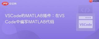 VSCode的MATLAB插件：在VSCode中编写MATLAB代码