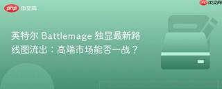 英特尔 Battlemage 独显最新路线图流出：高端市场能否一战？