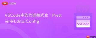 VSCode中的代码格式化：Prettier与EditorConfig