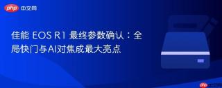 佳能 EOS R1 最终参数确认：全局快门与AI对焦成最大亮点