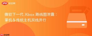 微软下一代 Xbox 路线图泄露：掌机与传统主机双线并行