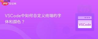 VSCode中如何自定义终端的字体和颜色？