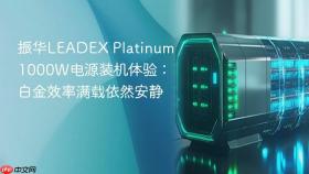 振华LEADEX Platinum 1000W电源装机体验：白金效率满载依然安静