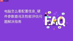 电脑怎么看配置信息_硬件参数查询及性能评估问题解决指南