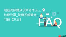 电脑视频播放没声音怎么检查设置_排查视频静音问题【方法】