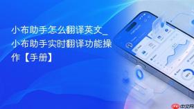 小布助手怎么翻译英文_小布助手实时翻译功能操作【手册】