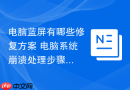 电脑蓝屏有哪些修复方案 电脑系统崩溃处理步骤【攻略】