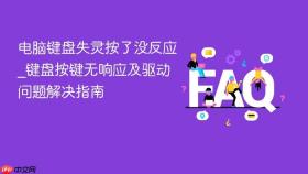 电脑键盘失灵按了没反应_键盘按键无响应及驱动问题解决指南
