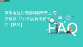 苹果电脑如何强制刷新网页缓存_Mac浏览器高级技巧【技巧】