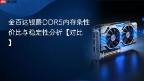 金百达银爵DDR5内存条性价比与稳定性分析【对比】