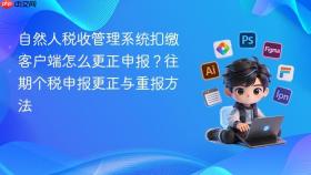 自然人税收管理系统扣缴客户端怎么更正申报？往期个税申报更正与重报方法