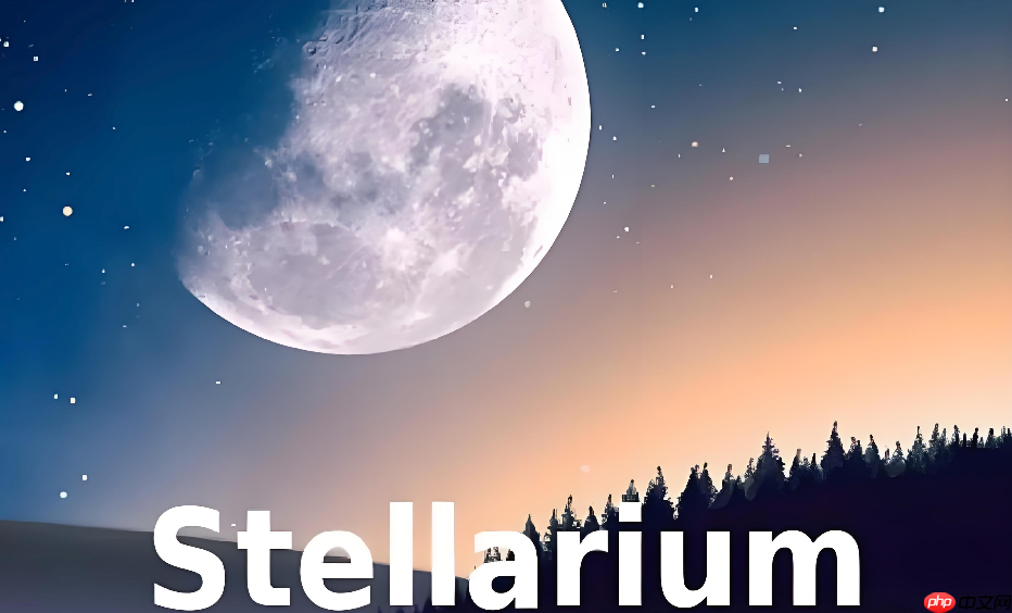 stellarium如何看深空天体?星云星团高清星图调用方法