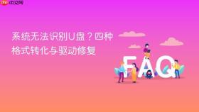 系统无法识别U盘？四种格式转化与驱动修复