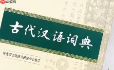 古代汉语词典电子版在线阅读免费入口