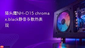 猫头鹰NH-D15 chromax.black静音与散热表现