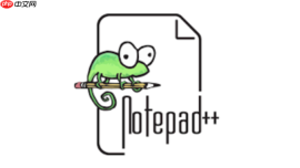 Notepad++如何调整状态栏显示的行字符总数