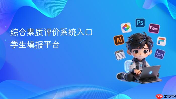 综合素质评价系统入口 学生填报平台