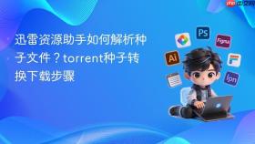 迅雷资源助手如何解析种子文件？torrent种子转换下载步骤