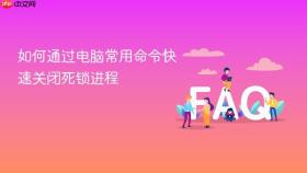 如何通过电脑常用命令快速关闭死锁进程